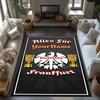 Eintracht Frankfurt Customize Text Floor Rug Office Rug Design For Foyer Hallway Playrooms Bedrooms Antislip Rug Anime Office Decor