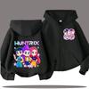 2026 New Boy Sweatshirt Zipper Hoody Baby Top Zip Up Sweatshirts Saja Boys Kpop Demon Hunters Hoodie Children Clothes Kid Girl