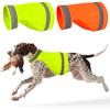 2 Pieces Dog Hunting Vest Reflective Safety Vest Adjustable,High Visibility Jacket Make Your Dog More Visible and Safety from Hunter (Fluorescent