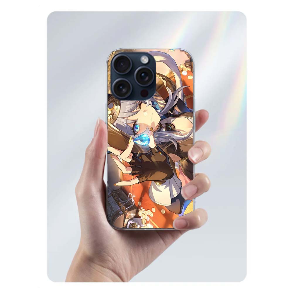 Honkai Star Rail Cipher Clear Phone Case For Iphone 17 Air 16 Pro Max 15 Pro 14 Plus 17E 16E 11 13 12 Mini Cover Cases Fundas Ce