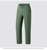 Black Quick-Drying Ice Silk Joggers: Summer Thin, Loose, High-Stretch, Plus Size Casual Sports Pants