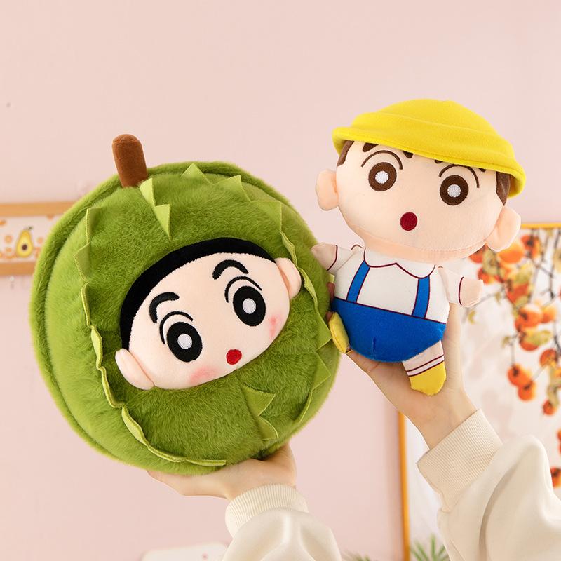 

Durian Xiaoxin Plush Toy Durian Transforms into Crayon Xiaoxin Doll Doll Grab Machine Gift Exchange 30 cm 0.43kg зелёный
