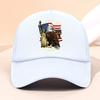 Th Anniversary Trucker Cap for USA Independence Day  Featuring a Graphic of The Statue of Liberty And Eagle Flag Perfect