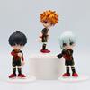 6pcs/set BLUE LOCK Figure Model Toys Anime Nagi Bachira Meguru Barou Shouei Reo Mikage Doll