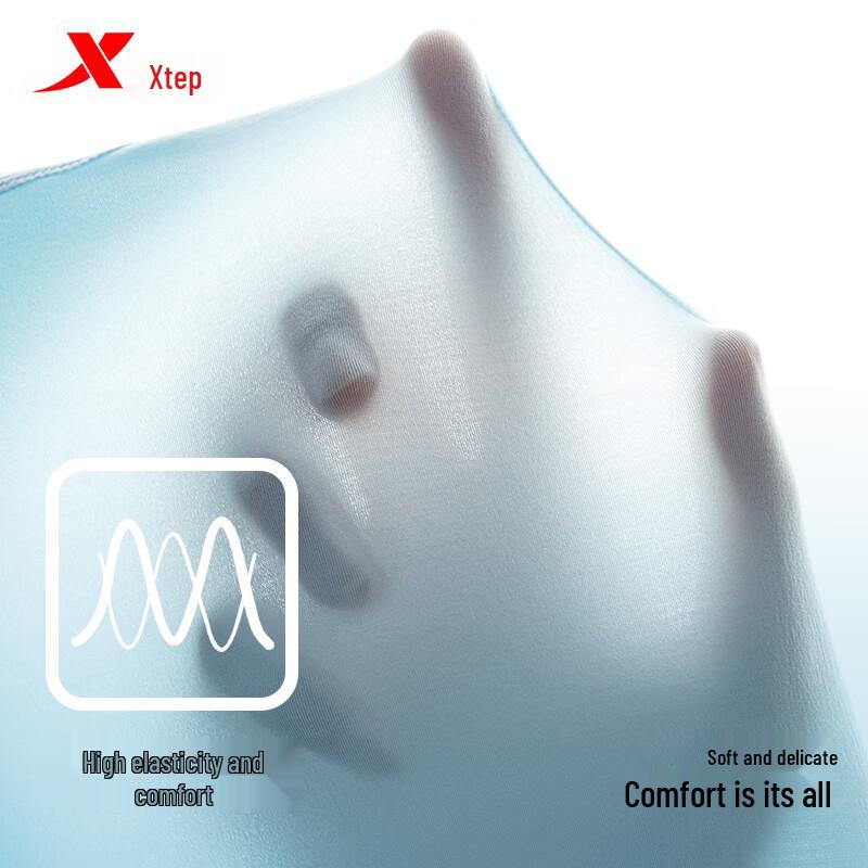 XTEP Women's Seamless 7A Anti-Bacterial Sports Underwear (2-Pack)