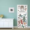Christmas Window Door Sticker For Living Room Bedroom DIY Self-adhesive Wallpaper Home Decor Door Poster Renovation Easy To Stick