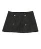 Catharsis Daily Denim Low-Rise Pants Skirt Black Denim Onesize