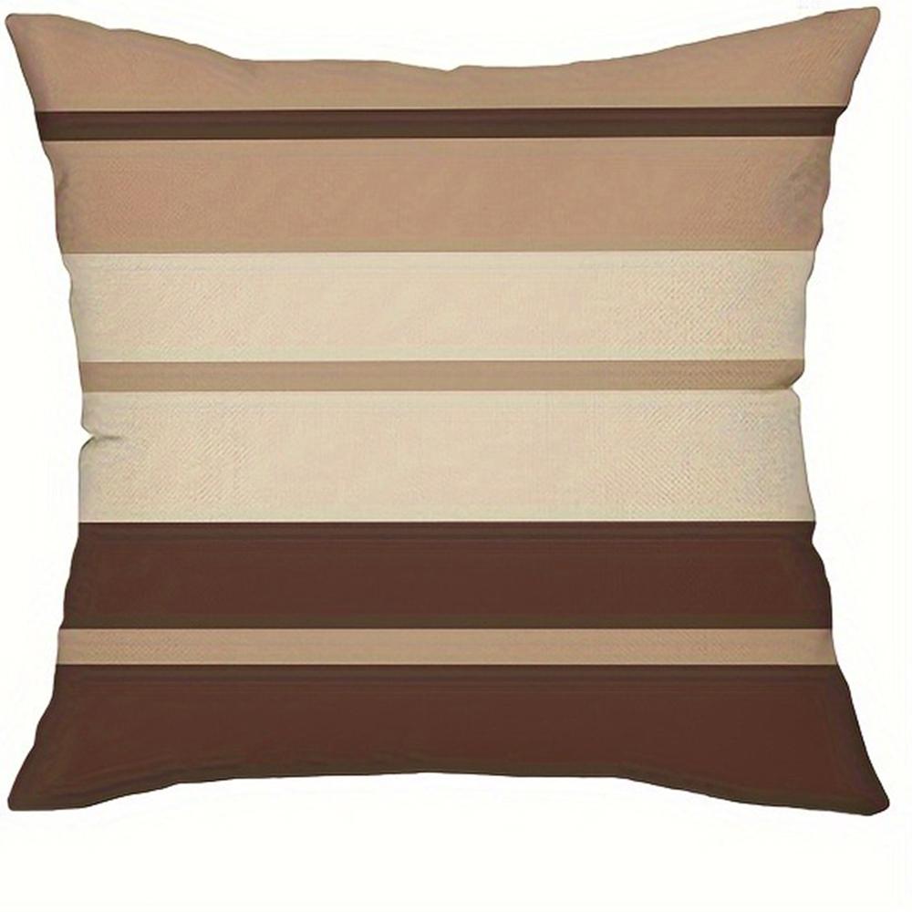 Fashionable and simple geometric pattern printing pillowcase living room sofa cushion cover bedroom room home decoration