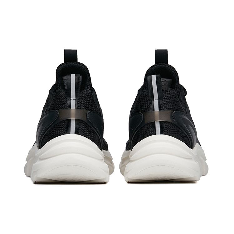 Anta Thick Sole Comfortable Sports Casual Shoes Men Sneakers Black White 912245522-4