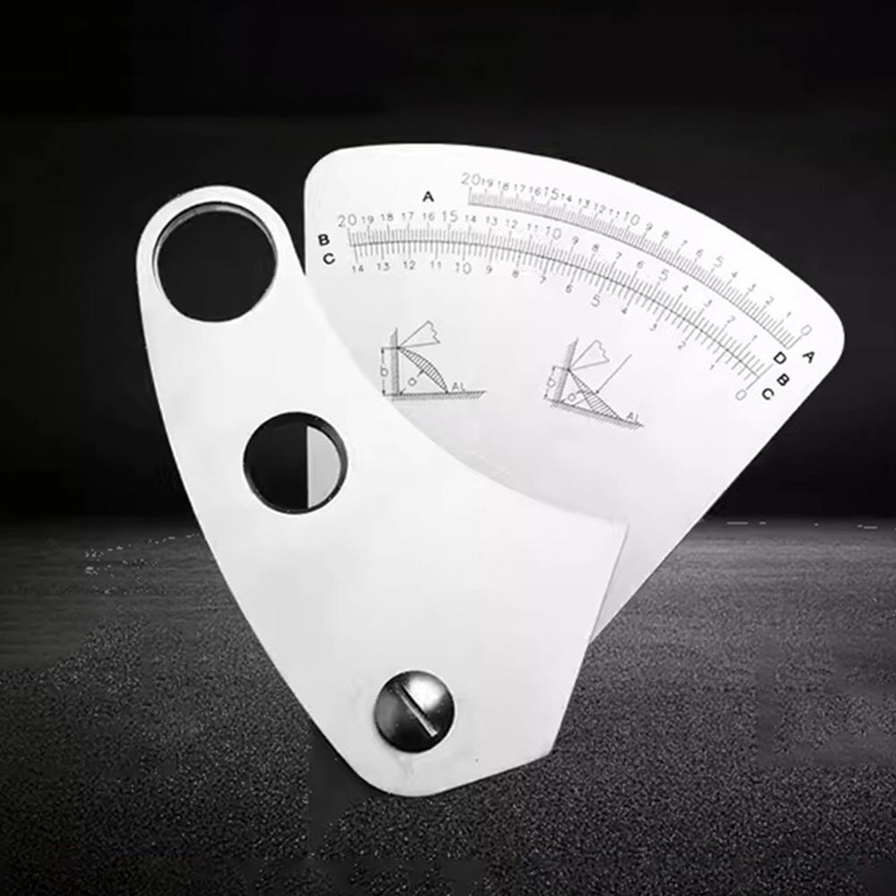Calibro per saldatura da 0 a 20 mm Calibro per saldatura Lungo 180 mm Calibro in acciaio inossidabile Intervallo di misurazione 0-20 mm Precisione 0,01 mm