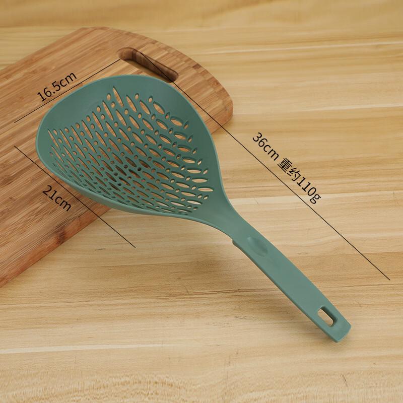 Zhi Shi Heat-Resistant Plastic Slotted Spoon