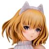 Daiki Kogyo BLACK & WHITE Cat Girl Shiro-neko-chan Illustration by Mataro 1/6 Scale PVC Painted Finished Figure