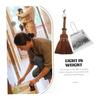 Beaupretty Small Broom and Dustpan with Brush, Cleaning Supplies for Table Cleaning, Pet Hair and Feces, Owner's Cleaning Goods, Daily Cleaning At