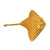 Moving Fidget Objects 3D Printed Manta Ray Toy, Flexible Articulated Sea Animal Figurine Creative Desktop Gadgets for Decoration, Stress Relief