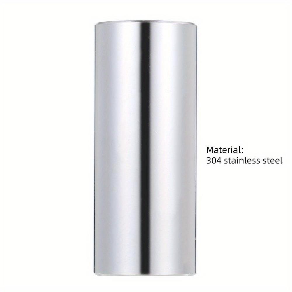 1Pc 60MM Guitar Slide Bar Stainless Steel Metal/Acrylic Finger Slides For Guitar Ukulele String Instruments Guitar Accessories