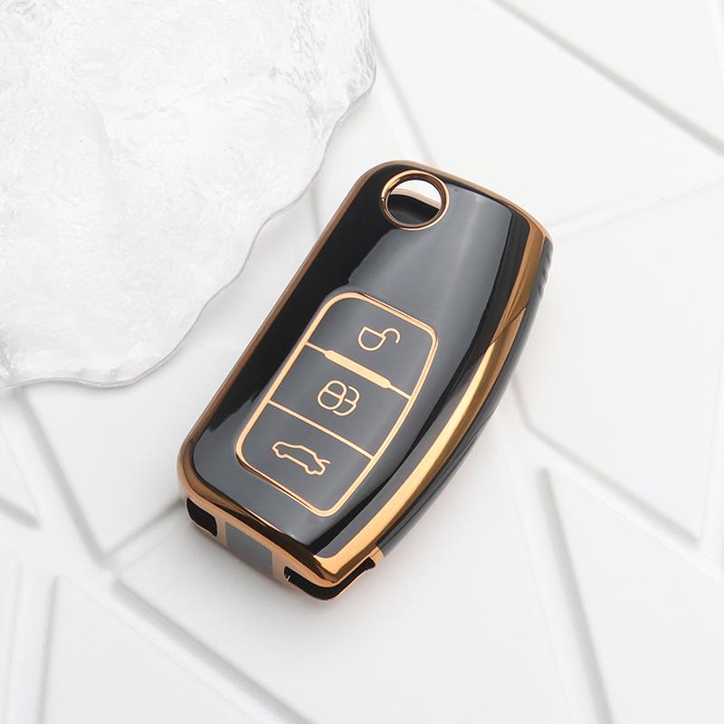 

Tpu Car Key Case Cover For Ford Focus Fiesta Mondeo Kuga C-Max Ecosport S-Max Fusion Falcon Escape Galaxy Car Accessories