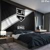 LA Kings Wall tapestry, aesthetic printed fabric blanket, suitable for bedroom, living room, and home decor.