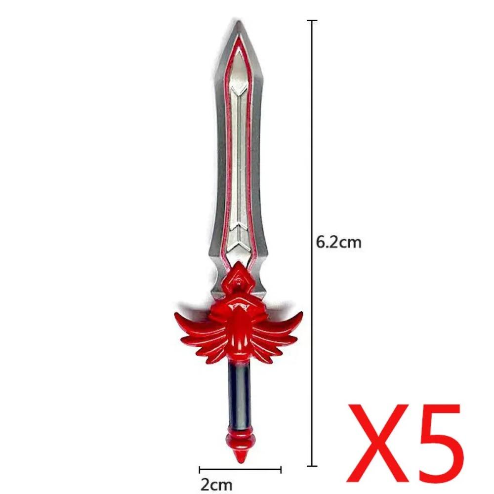 MOC Building Blocks Medieval Military Solider Figures Knights Weapons Accessories Helmet Sword Spear Bow Axe Mini Bricks Toys