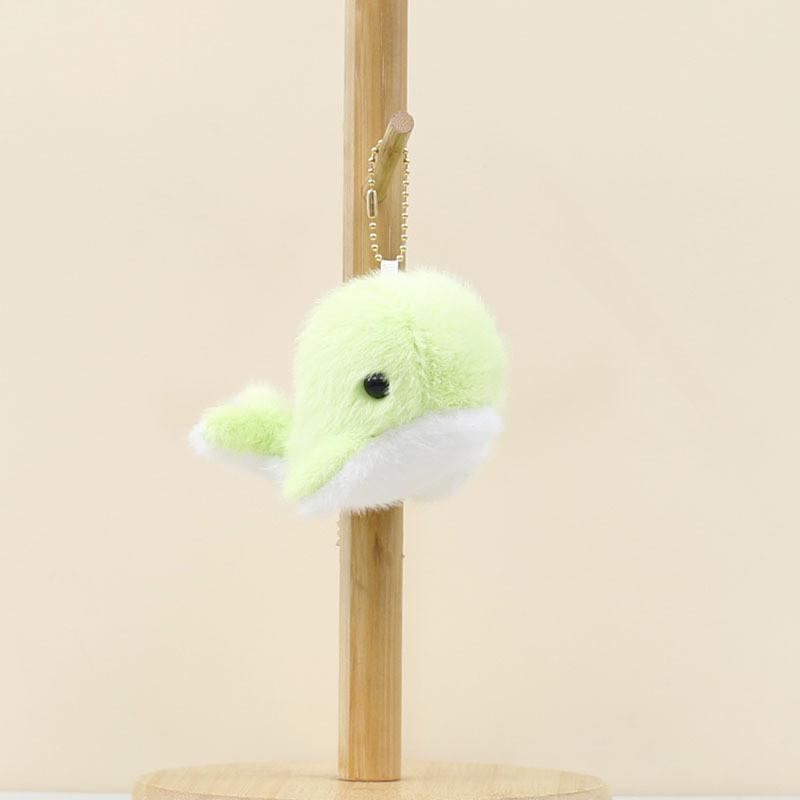 Adorable Plush Dolphin Keychain Soft Toy Cute Ocean Animal Accessory For Bags