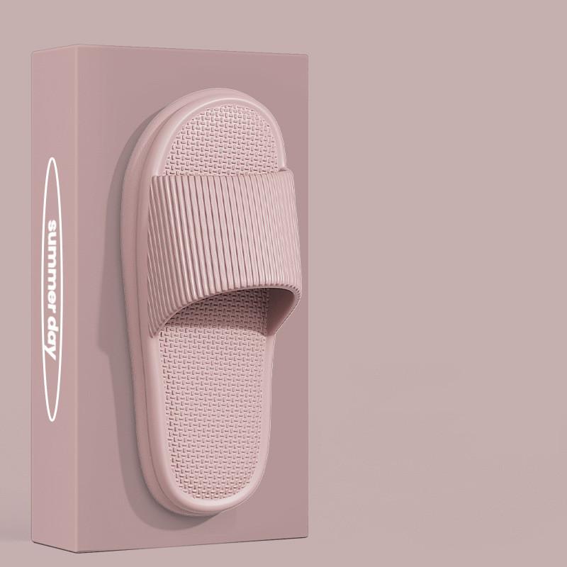 Mode Whoholl Marke 2024 Hausschuhe Damen Herren Sommersandalen Weiche EVA Pantoletten Strand Zehensandalen Paare Badezimmer Rutschfeste Schuhe 36-45