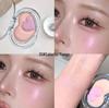 Kakashow Duo-tone Highlighter: 3D Brightening & Contouring Pearlescent Shimmer Powder.