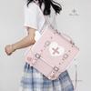 Lolita Wing Heart Cross Backpack Ladies JK Ita Bags Transparen DIY Display Shoulder Bag Students Outdoor Bookbag Travel Knapsack