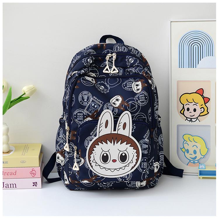2025 new backpack children's schoolbag primary school students large capacity nylon backpack junior high school students female cute cartoon