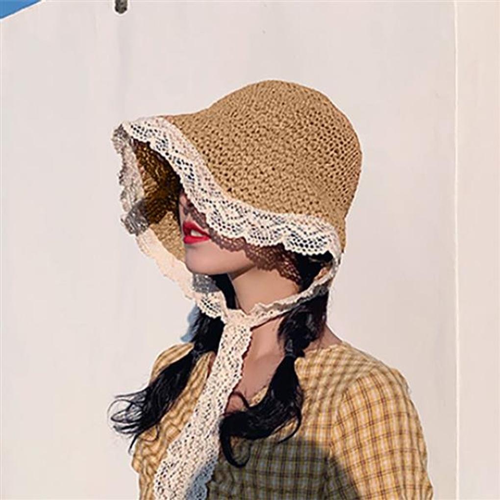 Chloe Ribbon Beach Hat/Women's Summer Bonnet