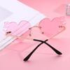 Costume Accessories Flame Love Sun Glasses UV400 Protection Party Favor Eyewear  for Women & Men
