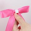 40Pcs Pink Bow Ribbon Festive Atmosphere Decor Striking Festival Ornaments