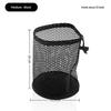 Golf Ball Holding Pouch Durable Drawstring Mesh Net Bag Hold 12/25/50 Balls Portable for Golf Training Competition Travel