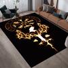 1pc Viking Totem Print, Design Indoor Area Rug - Soft, Anti-Slip, and Durable Gaming Room Decor for Bedroom, Living Room