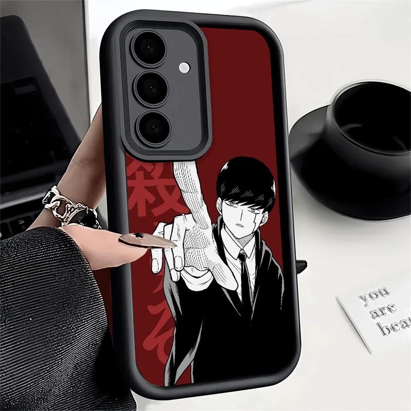 Phone Case for Samsung Galaxy A17 A16 A15 A14 A13 Mashle Magic And Muscles Anime A56 A36 A26 A55 A35 A25 A54 A34 A24 A53 A33 A23