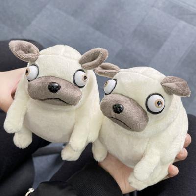 14cm prasečí tlustý mops plyšové hračky kawaii sedící mops prasata plněné panenky pro děti dárek k narozeninám panenky