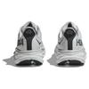 HOKA Clifton 9 Nimbus Cloud Steel Wool Herren Sneaker Weiß 1127895-NCSW