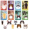 8 Cartoon Fun Dogs Make A Face Collage DIY Decorative Guka Hand Account Mobile Phone Case Notebook