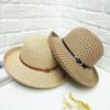 2025 Spring/Summer Women's Versatile Straw Sun Hat with Buckle - Stylish and Sun-Protective