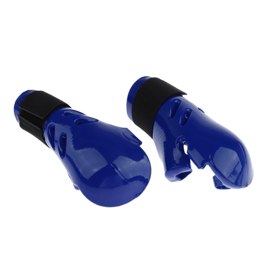 

Детские Перчатки Митенки для Спарринга Тхэквондо ММА Защита Рук Надежные и Прочные синий