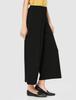 Casual Pants ARIKI Triacetate Wide Pants Formal Black M [Atsugi] Women's