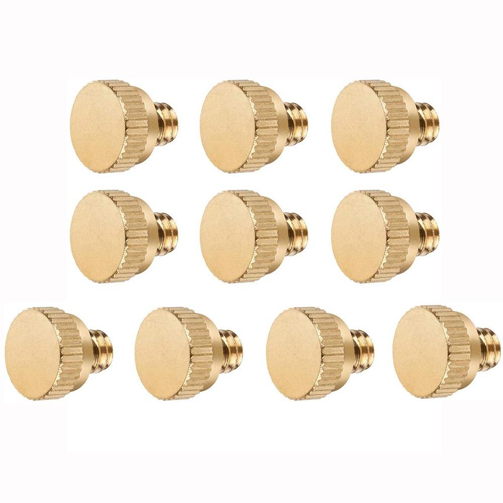 10/24 Screw Thread Misting Nozzle Brass Screw Thread Plug Durable Plug Cap