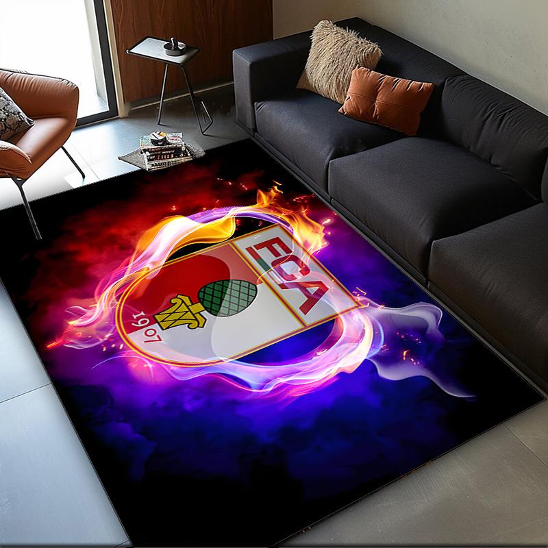 1PC rug Augs-burg Football Crest Carpet, Chair Rug,Area Rug for Office Bedroom living rooms bedroom, Doormat decor Christmas fan gifts