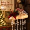 String of Lights Christmas Decoration Ornament Red Fruit Christmas Tree Decoration  Night