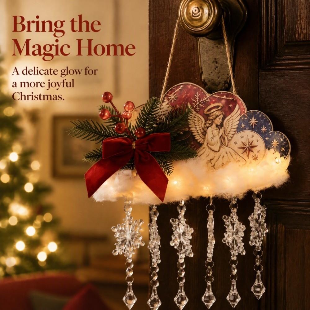 String of Lights Christmas Decoration Ornament Red Fruit Christmas Tree Decoration Night