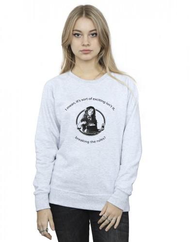 Harry Potter Womens/Ladies Hermione Breaking The Rules Sweatshirt