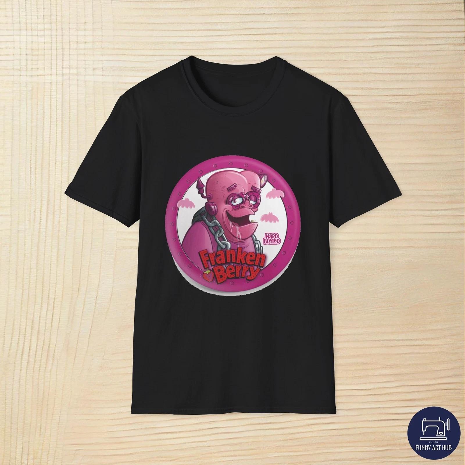 Franken Berry Logo Unisex T-Shirt 3XL