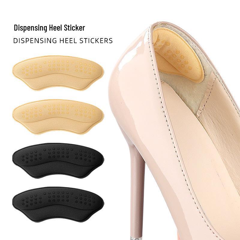 Non-Slip Heel Sticker: Anti-Rubbing, Rebound, and Size-Adjusting Pad for High Heels