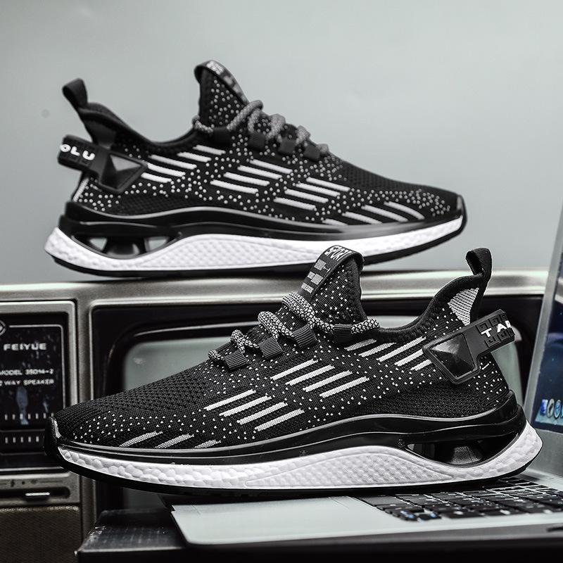 Shoes Spring and Summer New Popcorn Casual Coconut Mesh Breathable Ultra Light Shock Absorbing Sports Running Shoes