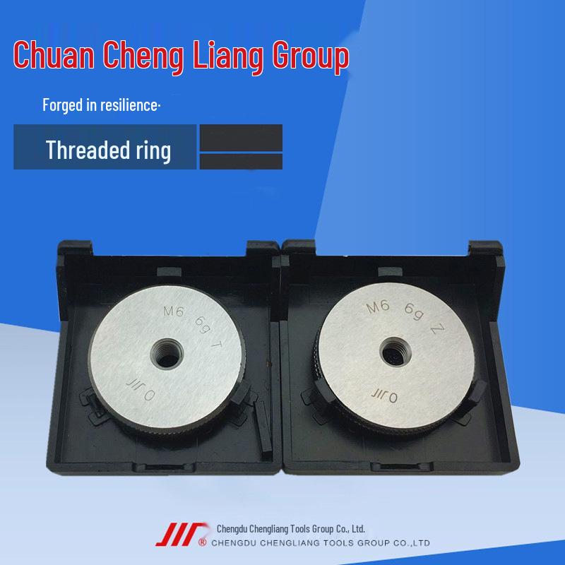 Genuine Thread Ring Gauge Set: M3.5x0.6x0.35, M4x0.7x0.5, M5x0.8, 6g/6h Go/No-Go M5*0.5 No-Go Gauge