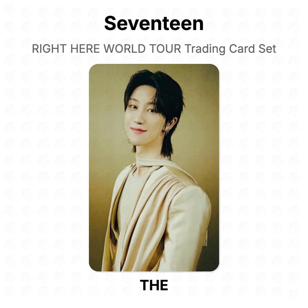 Seventeen RIGHT HERE WORLD TOUR Trading Card Set Official Photocard