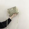 High-end Small Bag Women's 2025 New Trendy Spring and Summer Fashion Messenger Bag Versatile Ins Foreign Style Rhombus Chain Bag